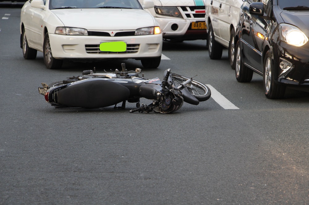 Motorcycle Accident before a motorcycle accident lawyer consultation